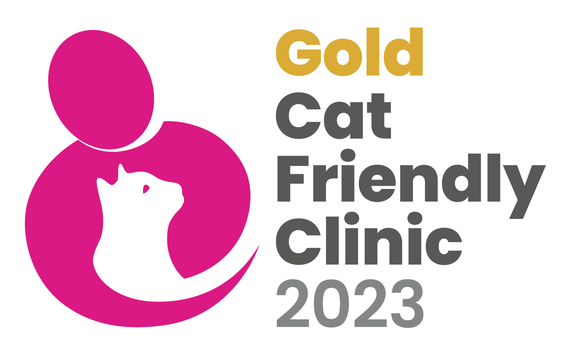 gold cat friendly clinic logo