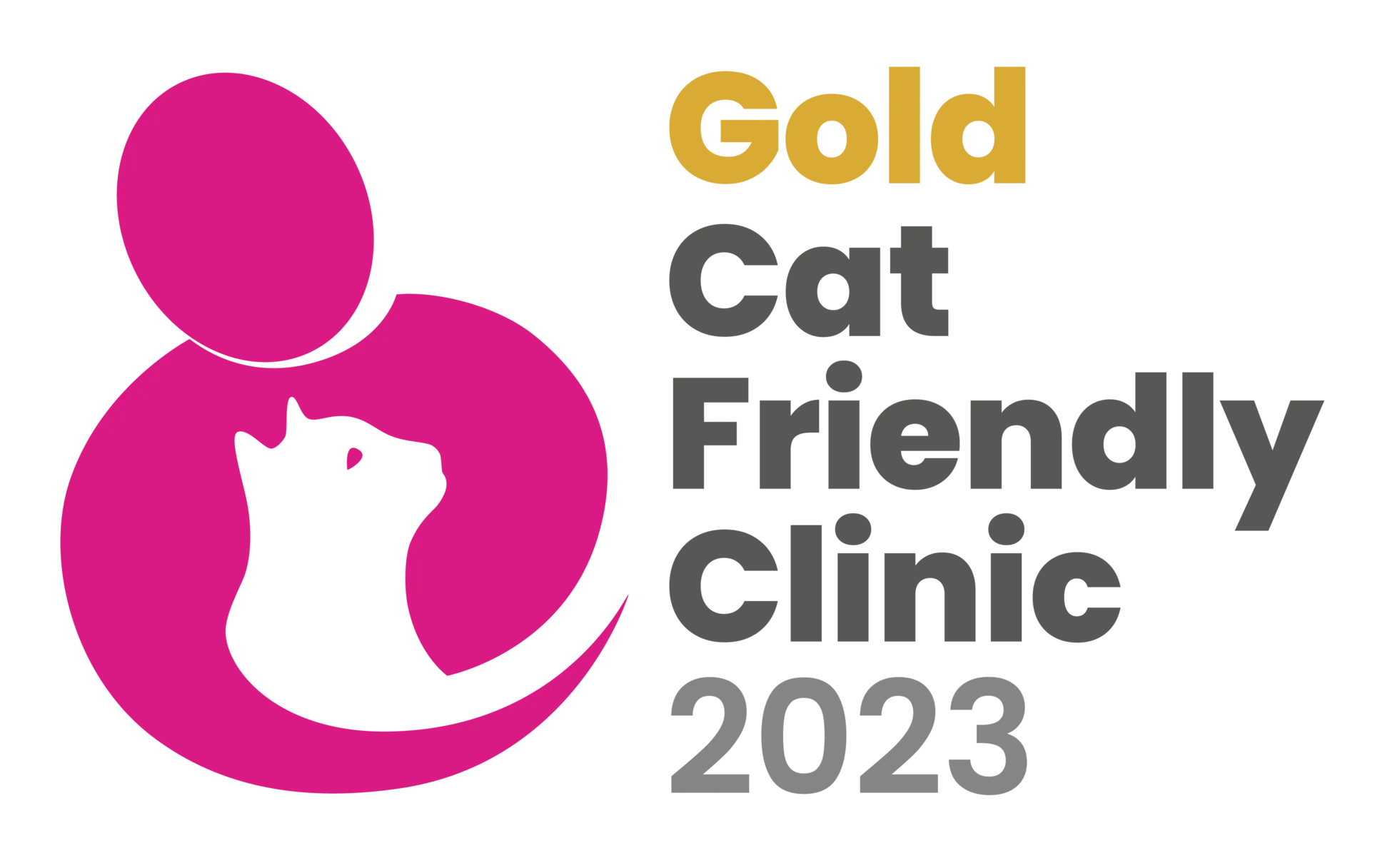 gold cat friendly clinic logo